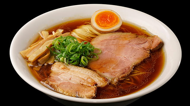 地鶏とはまぐりの醤油蕎麦