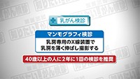 Vol. 407回　乳がん検診について