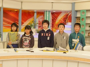 秋田市立岩見三内小学校5年生の皆さん