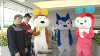 ミーチューたちの挨拶回り（前編）