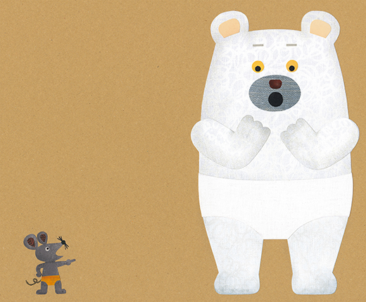 tupera tuperaの キニナル アニマル 絵本原画展